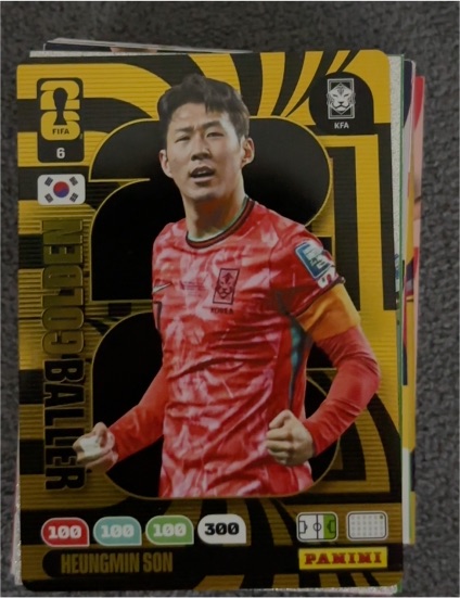 2026 Panini FIFA World Cup #6 Heungmin Son Golden Baller — front