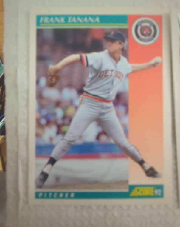 1992 Score #271 Frank Tanana — front