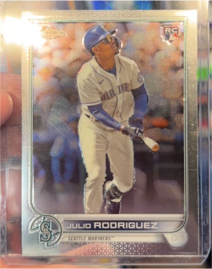 2022 Topps Chrome Update #USC150 Julio Rodriguez — front