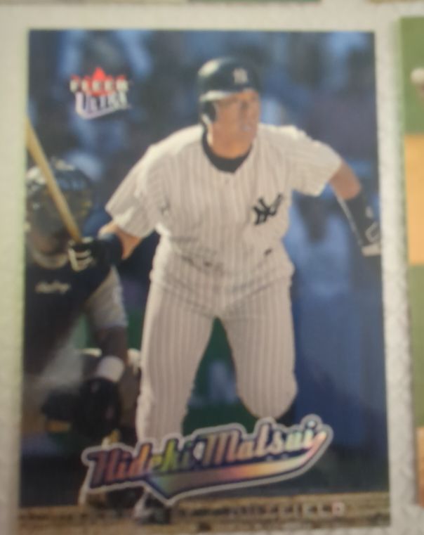 1997 Fleer Ultra #248 Hideki Matsui — front