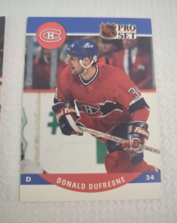 1990-91 Pro Set #469 Donald Dufresne — front