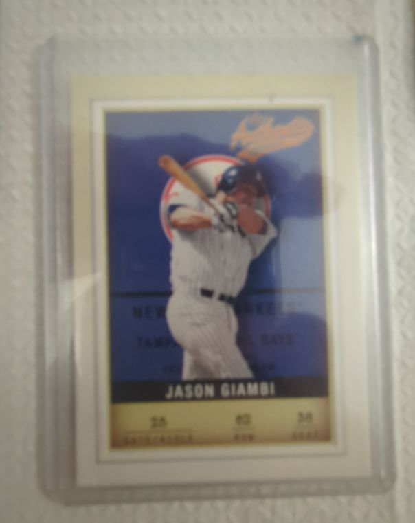 2002 Fleer Authentix #62 Jason Giambi — front