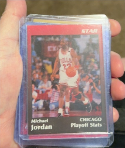 1991 Star #2 Michael Jordan — front