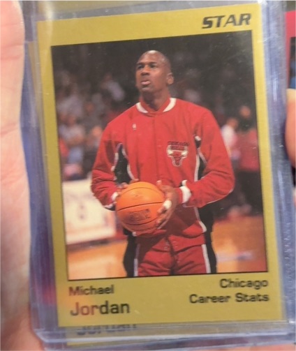 1991 Star #1 Michael Jordan — front