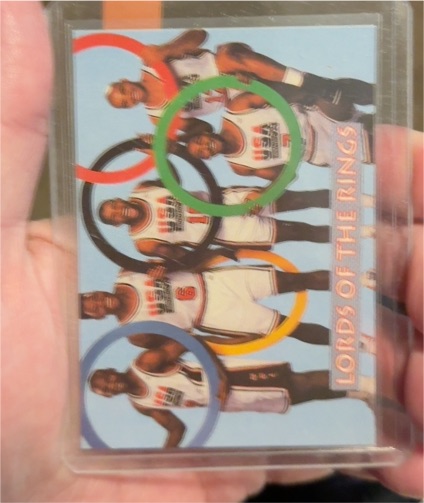 1992 Dream Team USA Lords Of The Rings — front