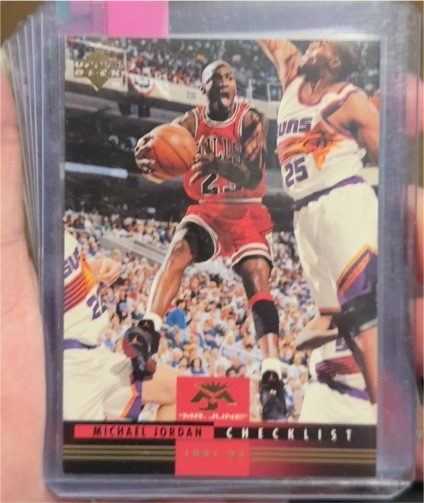 1991-93 Upper Deck Mr. June #MJ10 Michael Jordan — front