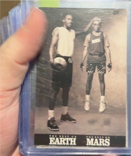 1988 Nike Michael Jordan Mars Blackmon #1 The Best on Earth/Mars — front