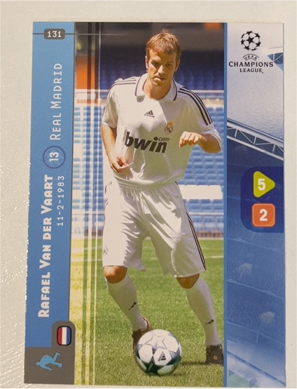 2005-2006 Panini WCCF #131 Rafael Van Der Vaart — front