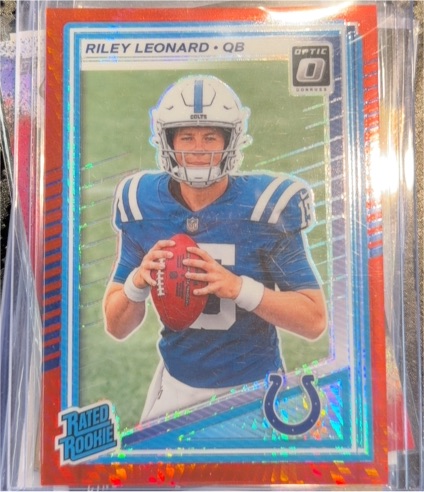 2025 Panini Donruss Optic #255 Riley Leonard — front