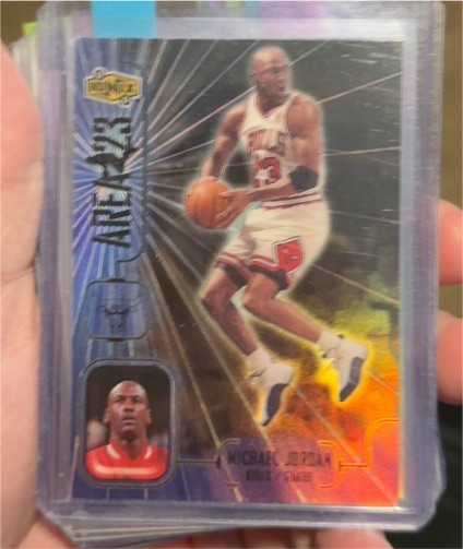 1998-99 Upper Deck Ionix - Area 23 #A3 Michael Jordan — front