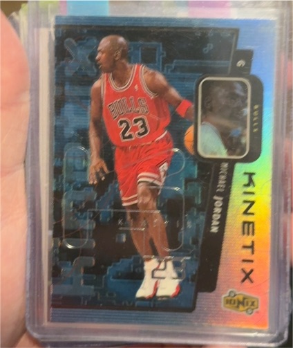 1998 Upper Deck Ionix Kinetix #K1 Michael Jordan — front