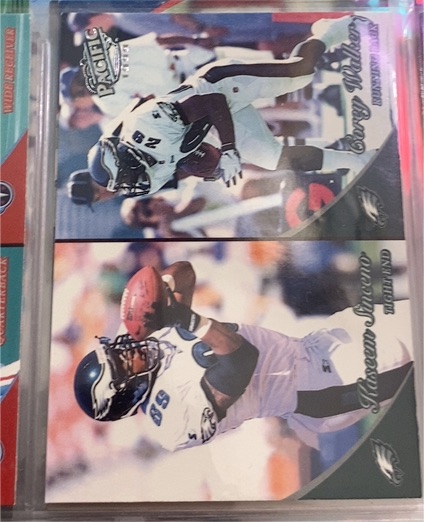 1999 Pacific #316 Kaseem Sinceno / Corey Walker — front