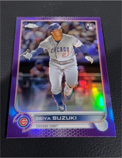 2022 Topps Chrome Update Series #USC115 Seiya Suzuki — front