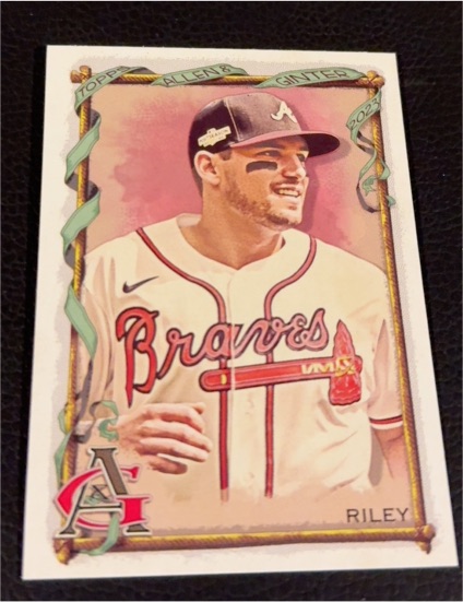 2023 Topps Allen and Ginter #74 Austin Riley — front
