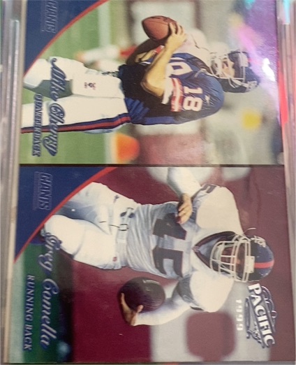 1999 Pacific #275 Mike Cherry / Greg Comella Rookie Card — front