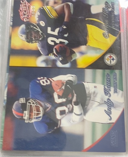1999 Pacific #343 Kurt Warner Tony Horne — front