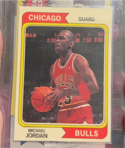 1988 Fleer #120 Michael Jordan — front