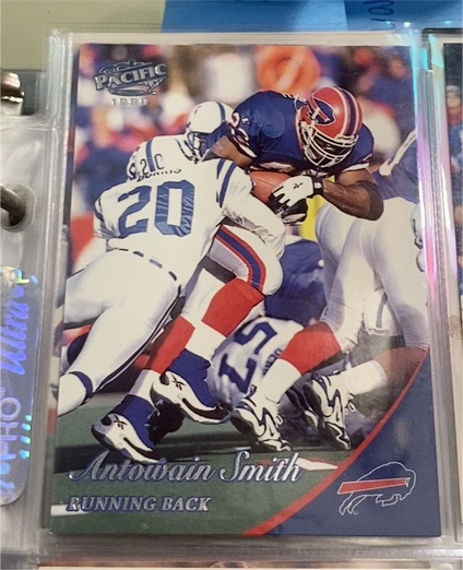 1999 Pacific #54 Antowain Smith — front