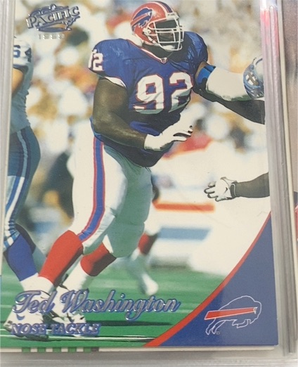 1999 Pacific #92 Ted Washington — front