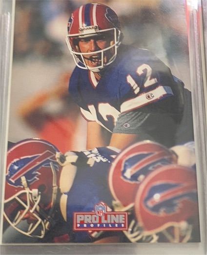 1992 Pro Line Profiles #431 Jim Kelly Buffalo Bills — front