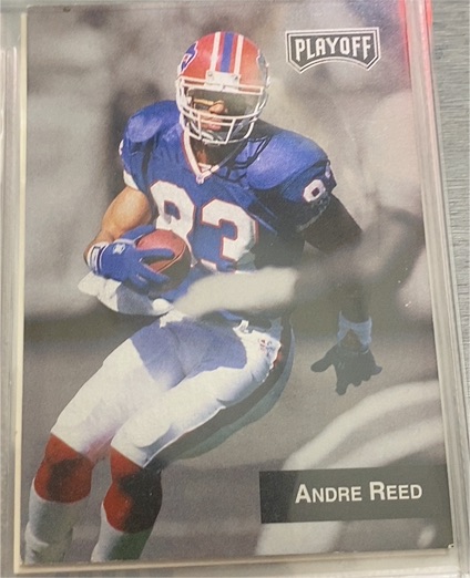 1993 Playoff #22 Andre Reed — front