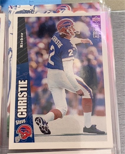 1996 Upper Deck Collector's Choice #200 Steve Christie — front