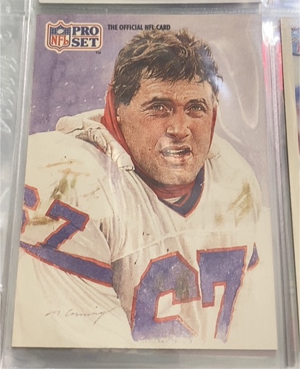 1991 Pro Set #351 Bill Romanowski — front