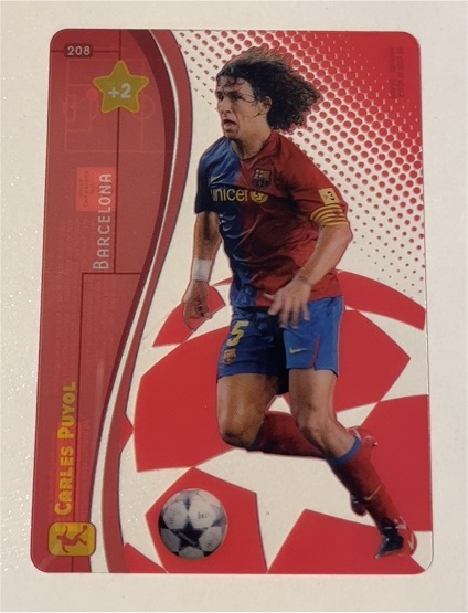 2004 Panini Megacracks #208 Carles Puyol — front