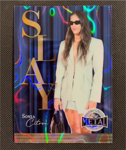 2025 Leaf Metal Women of Sport Slay #SB-25 Sonia Citron — front