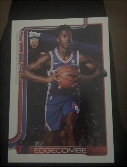 2025 Topps #OTC-12 VJ Edgecombe — front