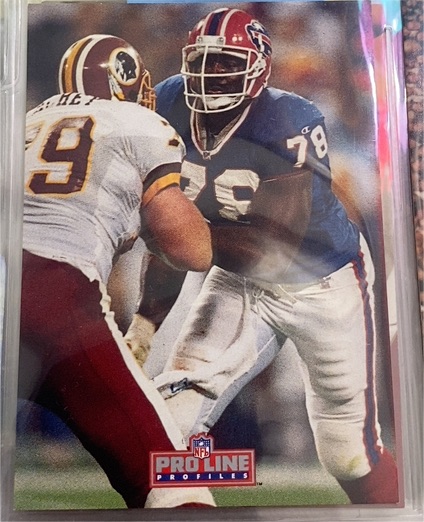 1992 Pro Line Profiles #359 Bruce Smith — front