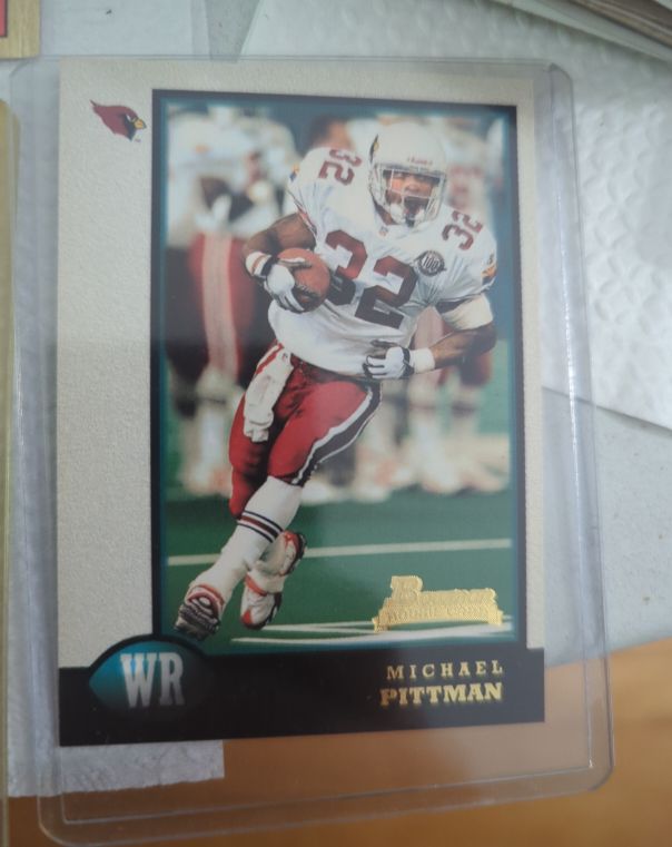 1998 Bowman #207 Michael Pittman — front