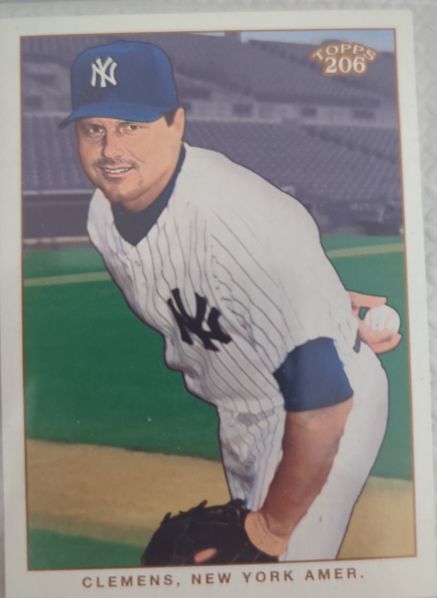 2002 Topps 206 #183 Roger Clemens — front
