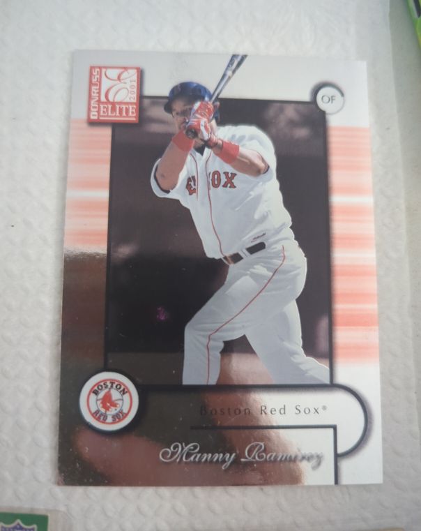 2001 Donruss Elite #14 Manny Ramirez — front