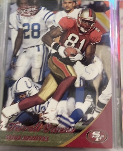 1999 Pacific #360 Terrell Owens — front