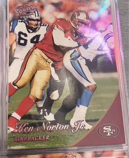1999 Pacific #359 Ken Norton Jr. — front