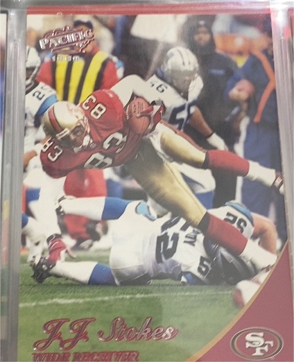 1999 Pacific #362 J.J. Stokes — front