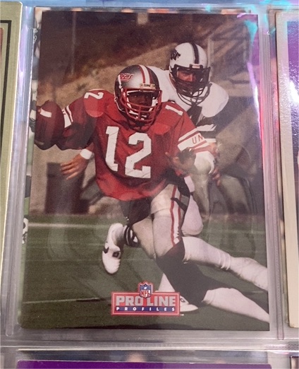 1992 Pro Line Profiles #471 Randall Cunningham — front
