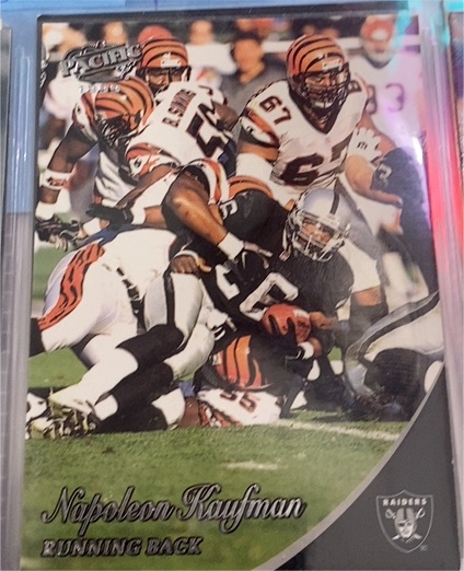 1999 Pacific #297 Napoleon Kaufman — front