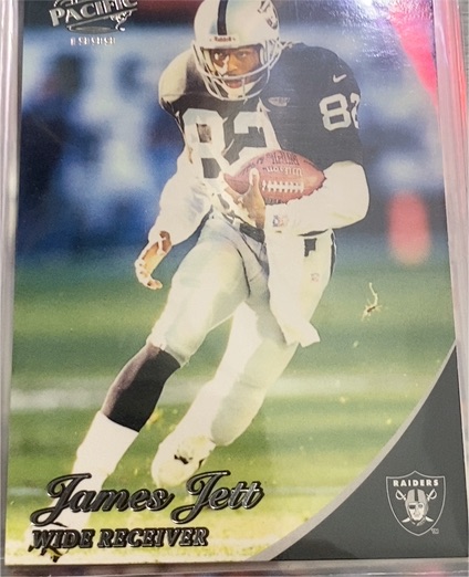 1999 Pacific #294 James Jett — front