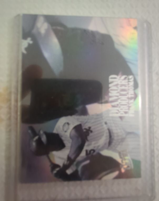 1996 Fleer Ultra #10 Frank Thomas Diamond Producers — front