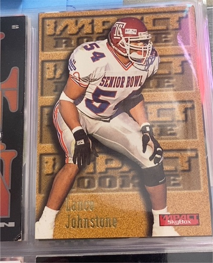 1996 SkyBox Impact #170 Lance Johnstone — front