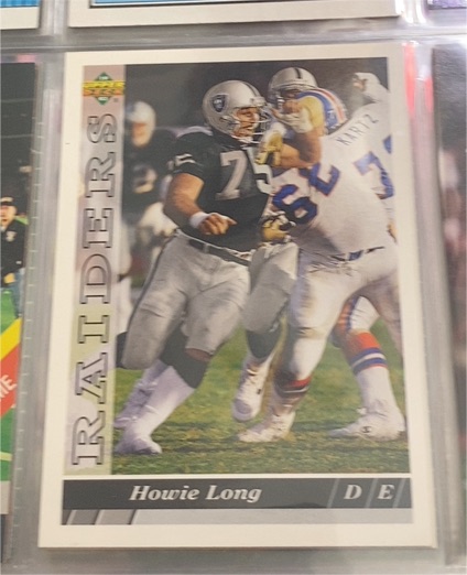 1993 Upper Deck #292 Howie Long — front