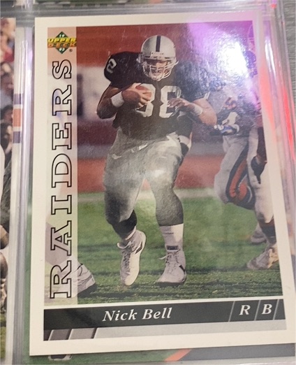 1993 Upper Deck #213 Nick Bell — front