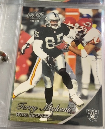 1999 Pacific #299 Terry Mickens — front