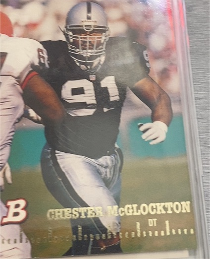 1995 Classic Pro Line #88 Chester McGlockton — front