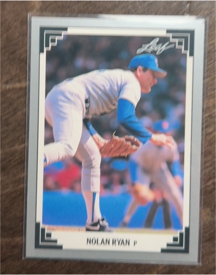 1991 Leaf #423 Nolan Ryan — front