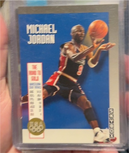 1992 SkyBox The Road to Gold #USA11 Michael Jordan — front