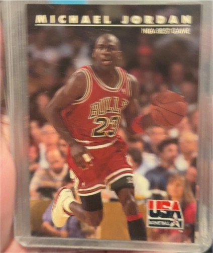 1992 Skybox USA #40 Michael Jordan — front