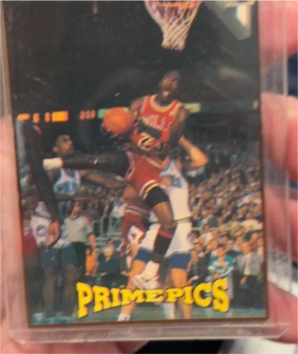 1993 Sports Card Review Value Line Prime Pics #16 Michael Jordan — front